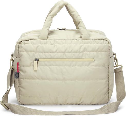 Buzz&Bloom Baby Diaper Bag Tote, Large Capacity Travel, Hospital Bag Functional with Changing Pad and Stroller
