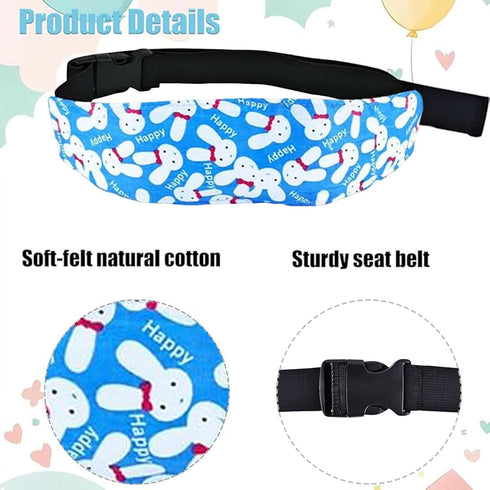 Cohortstar 2 Pcs Baby Head Support for Car Seat, Carseat Head Support for Infant Toddler Kids Children Stroller Seat
