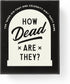 Brass Monkey How Dead are They – Party Game with 350 Game Card Prompts to Figure Out When Celebrities Died