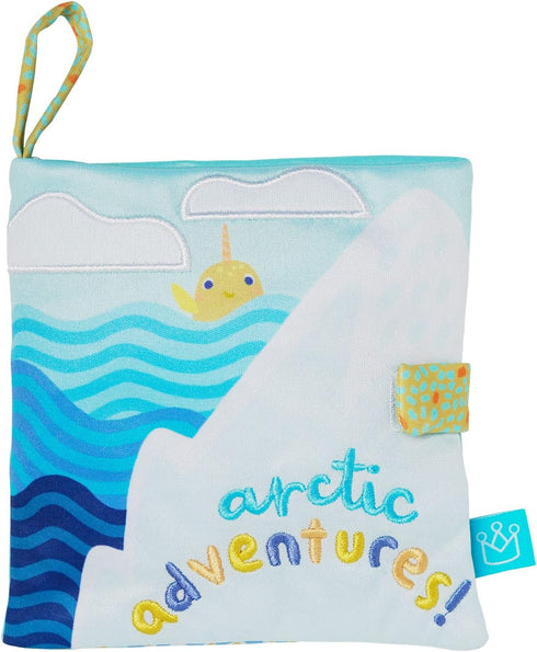 Manhattan Toy Arctic Adventure Soft Bath Time Activity Book - Machine Washable for Infants and Toddlers