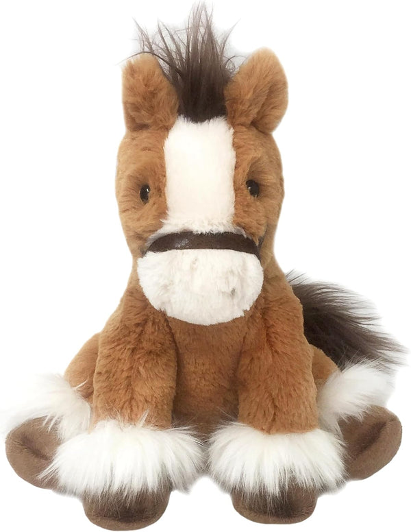 MON AMI Truffles The Horse 10-Inch Stuffed Pony Toy for Boys &