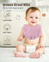 Lictin Muslin Baby Drool Bibs, 8 Pack Cotton Bandana Bibs for Unisex