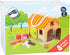 Playset 12+ (10315) Small Foot Wooden Toys Wood Shed with Keys Motor Skills Designed for Children Months, Multi