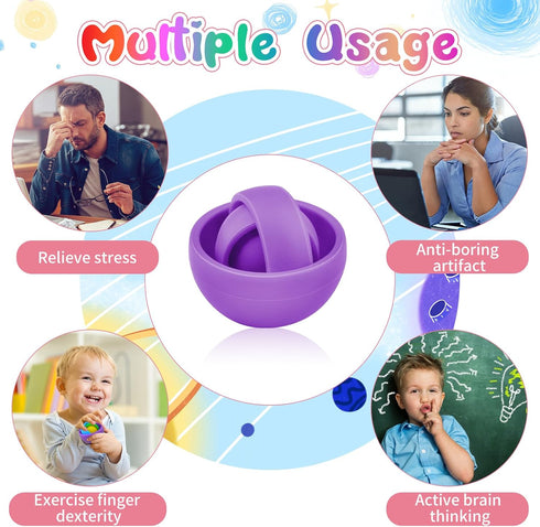 Fidget Toys for Kids, Sensory Toys for Teens, Gifts for Boys Girls ADHD Autism Stress Relief Quiet Finger Tools