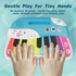 1-3 3 12 1-4 Baby Piano Keyboard Toy for Toddlers, Touch Sensor Toddler Piano for Toddlers Baby Musical Toy w/ Modes
