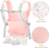 GAGAKU Baby Doll Carrier, Toy Baby Carrier for Dolls, Reborn Baby Dolls Accessories for Girls Kids (Pink Flamingo)