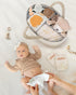 Maliton Extra Large Diaper Caddy Organizer, Cotton Rope Nursery Basket, Portable Organizer for Changing Table, Car