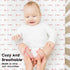 2 Pack 28x52x8in(Arrow) Yoofoss Baby Crib Sheets for Boys Girls, Fitted Crib Sheet for Standard Crib and Toddler