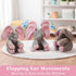 Dimple Kaia Peek A Boo Elephant Toy, Interactive Singing Stuffed Animal Plush with Moving Ears, Musical Stuffed Animal