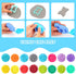 144 Set 3-8 PCS Dough Tools for Kids Ages Includes Letter & Number Cutters, Animal Cutters, Dinosaur Molds, Extruder