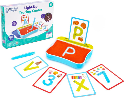 Educational Insights Light-Up Tracing Center - Toddler Learning Activities, Alphabet Learning Toys,