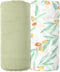 CoolaPeach Muslin Swaddle Blankets for Newborns,2 Pack Baby Boys Girls Receiving Blankets Large