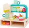 B. toys Mini Chef Coffee Shop Playset, Pretend Barista & Baking Set