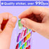 8 990+ 3-8 EZCRA Easy Arts and Crafts for Kids - Fun Gem Sticker Kit - Unicorn Princess Themes, Stickers - Gem Art