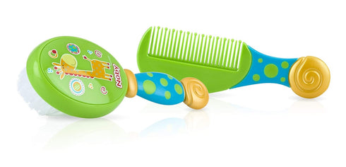 Set, Nuby Brush and Comb Colors May Vary