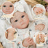20Inch 3+ Lifelike Reborn Baby Dolls - Soft Vinyl Realistic Newborn Baby Dolls Poseable Real Life Baby Girls Dolls
