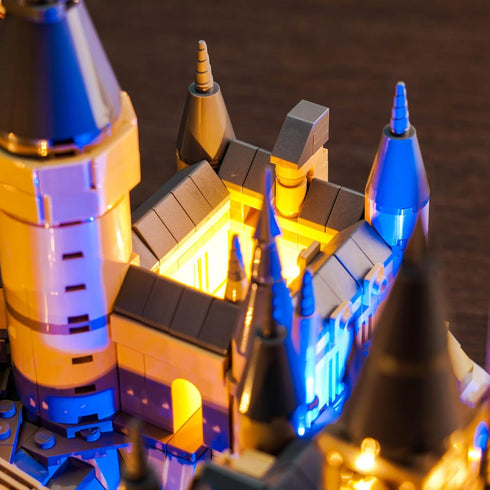 VONADO Light for Lego Hogwarts Castle 76419 - Music Version Creative Lighting Set Accessories for Fans