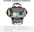 Backpack, Backpack Mommy LOVEVOOK Diaper Bag Baby Bag with Changing Station, Large Diaper for Mom Dads, Waterproof