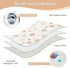 siphylline 52" 34" Cartoon Small Tree Birds Cute White Extra Large Resuable Potty Training Pee Pad Water Resistant