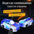 Co-opting 2 1 Collision Transforming Dinosaur Car Toy, in Magnetic Cars Transform into Dinosaur Toys