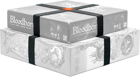 Premium Elastic Box Bands - Board game storage solution to keep your Board Games, Tabletop Games, RPGs & Other Boxes Closed and Protected without Rubbing | Elastic Band Organizer (Set of 5)