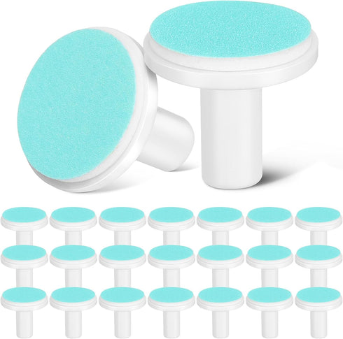 TOPPERFUN 30Pcs Baby Nail Buffer Replacement Pads, Electric Baby Nail File Grinding Heads