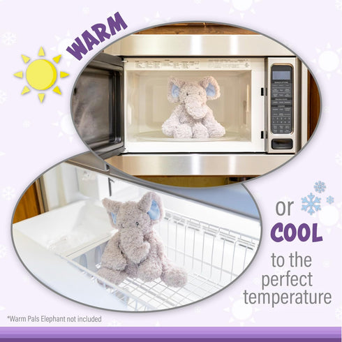 Warm Pals Rory Reindeer 1.5lbs Cozy Microwavable Lavender Scented Heated Plush Toy Bedtime Comfort Plushie