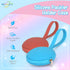 ECOVONA Silicone Pacifier Holder Case | Attaches to Strollers & Diaper Bags | Perfect on The Go Baby Accessory | BPA