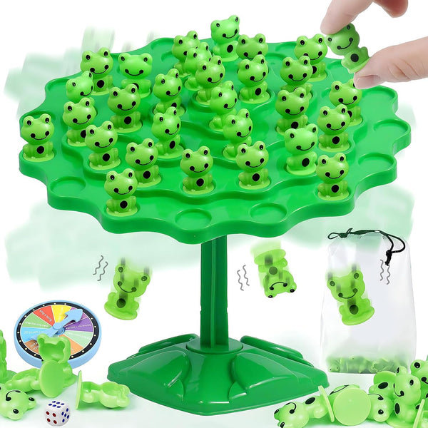 rytopt Frog Balance Game, Two-Player Balance Game Tree Parent Interactive Family Tabletop