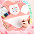 165 Set 36 36 80 12 1 NACHLYNN Pcs White Baby Bibs Baby Shower Games Including Blank Baby Bibs Stencils Clothespins