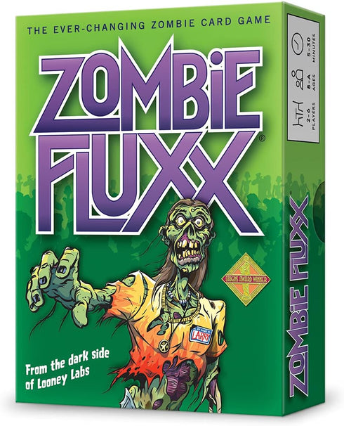 Looney Labs Zombie Fluxx Card Game - Ever-Changing Gameplay Adventure