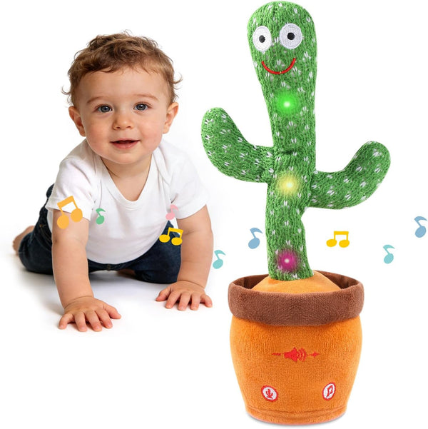 Talking Cactus Toy for Babies 6+ Months & Toddlers - Dancing Singing