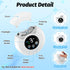 RVDU 2-in-1 3 Trimmer Electric Nail Clipper, Baby Nail Clipper with File & Speed Gears, Baby Nail Electric with LED