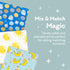 Set, Little Sleepies Swaddle & Hat Baby Swaddles Newborns, Soft Viscose from Bamboo Swaddle Blanket Wrap (Sunshine)