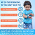 Potty Watch for Kids Potty Training, Water-Resistant Watch with Flashing Lights and Music, Blue