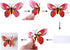 24pcs 3D Vivid Special Man-Made Lively Butterfly Art DIY Decor Wall Stickers for Nursery Decoration