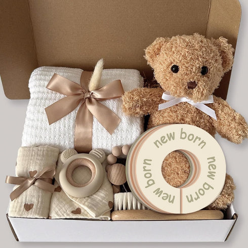 cephira Closet Closet Closet Baby Dividers for Clothes Earth Tone Round Baby Clothes Dividers for Rod, Nursery