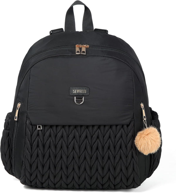Diaper Bag,Newborn Baby Backpack,Waterproof and Stylish Travel Back Pack with Changing Pad