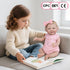 Set 3+, Aori Realistic Reborn Baby Dolls - Weighted Lifelike Newborn Baby Girl with Flexible Limbs, Cute Soft Body