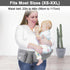 Baby Hip Carrier, Baby Carrier with Adjustable Waistband & Breathable Mesh, Ergonomic Carrier with Non-Slip Hip Seat