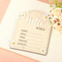 Fukaisu 6.5in 3) Baby Announcement Sign, Wooden Newborn Announcement Board Hello World Baby Birth Stats Sign Welcome