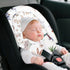 2-in-1 2 Infant Car Seat Insert, Upgraded Newborn Carseat Insert, Breathable & Soft Baby Car Seat Head Support