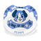 LittleForBig Little Blue Bigshield Generation-II Adult Sized Printed Pacifier