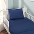 2-Pack Toddler Travel Pillowcases, 100% Soft Microfiber, Hypoallergenic, 14" by 20" Kids Pillowcases, Solid Navy