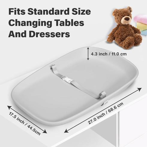 Nest Mello Baby Changing Pad, Soft, Lightweight and Portable, Waterproof and Easy to Clean, Large EVA Cushion
