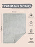 50x60 Inches TILLYOU Toddler Fleece Blanket Soft and Warm Baby Blankets for Boys and Girls Blanket for Baby Infant