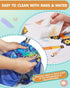 Lictin 2 Pack Kids Apron for Boys Girls - Waterproof Art Apron with Pockets for Cooking, Painting, Baking