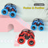 LODBY Toddler Toys for 2 3 4 5 Year Old Boy Easter Gifts, Pull Back Vehicle Monster Trucks for Boys/Girls