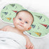 Sailboat 22"x11",1 Pack ALAZA Muslin Burp Cloths Ocean Beach Cotton Burping Cloth for Baby Boys Girls Soft Absorbent