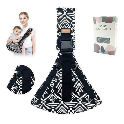 Jamyum Baby Sling Carrier,Toddler Carrier,Upgraded 2025 Baby Sling with 4 Adjustable Straps(10-30lbs),Lightweight,Portable and